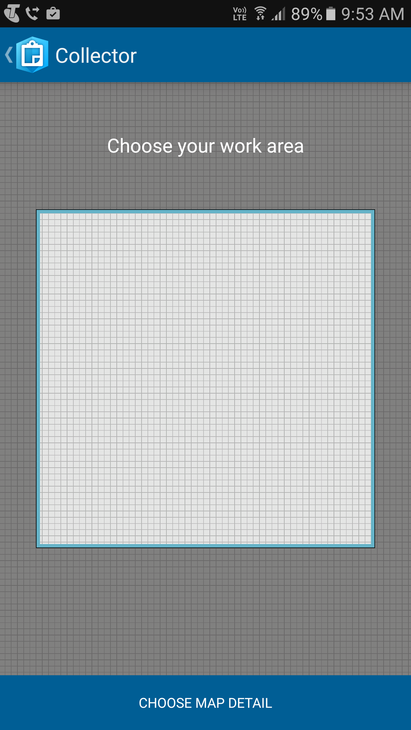 Android download map with blank image/grid